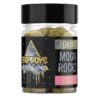 moon rocks weeds